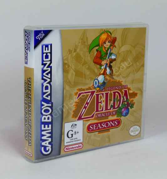 The Legend of Zelda Oracle of Seasons - GBA Replacement Case