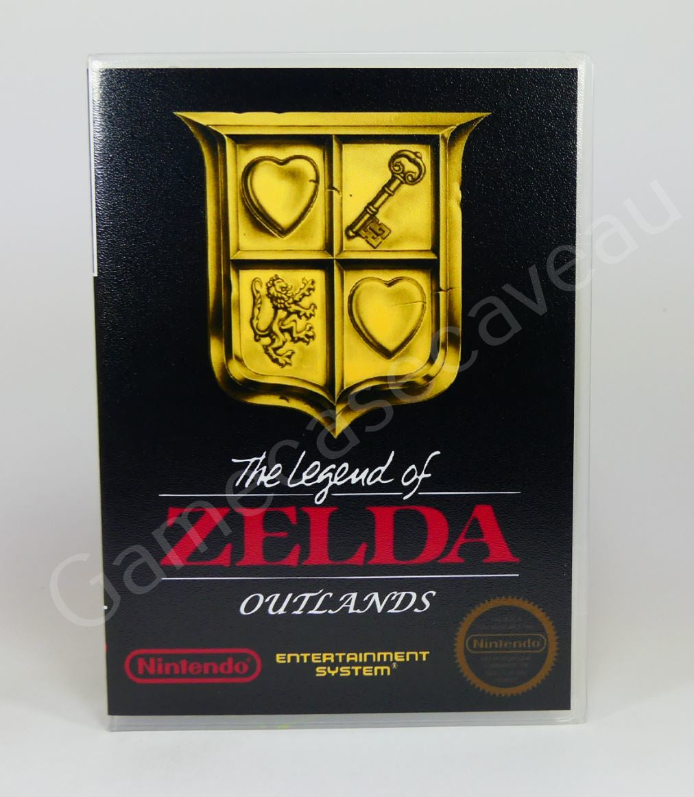 The Legend of Zelda Outlands - NES Replacement Case