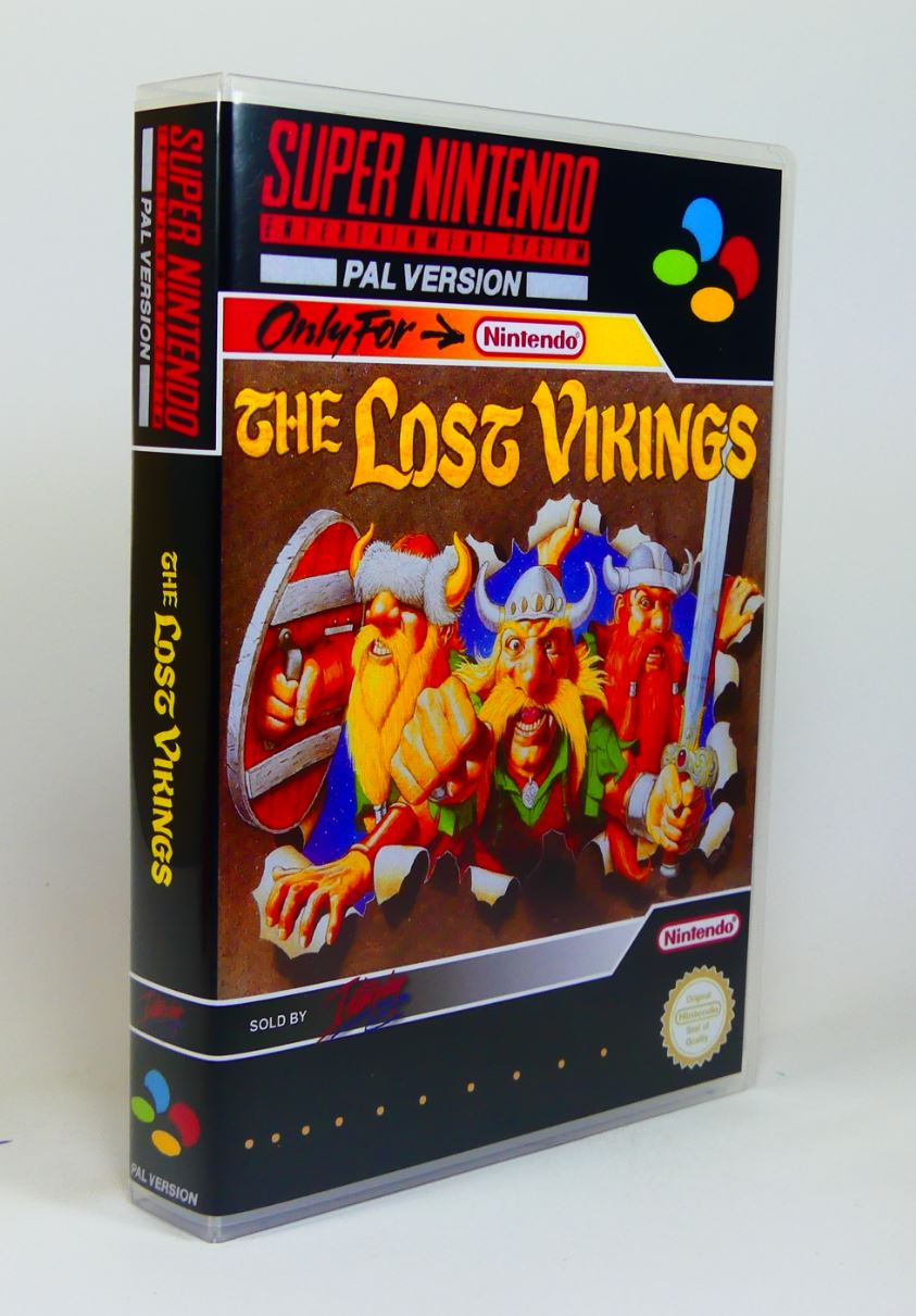 The Lost Vikings - SNES Replacement Case