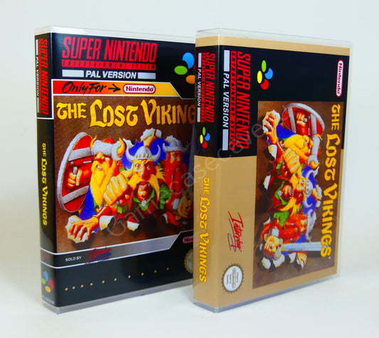 The Lost Vikings - SNES Replacement Case