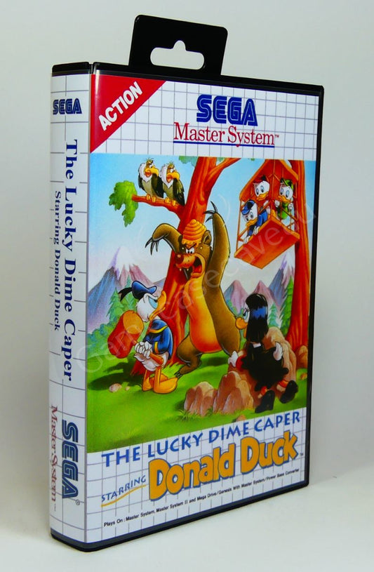The Lucky Dime Caper Starring Donald Duck - SMS Replacement Case