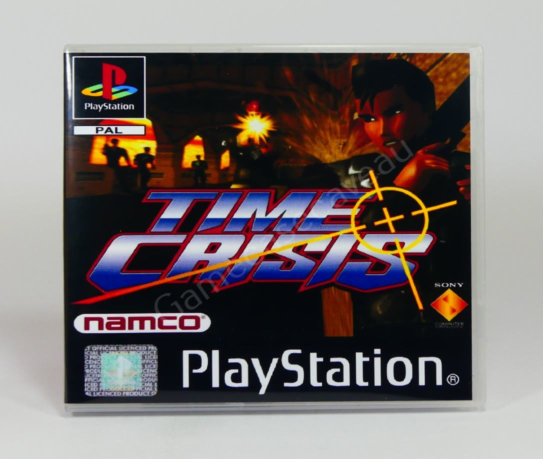 Time Crisis - PS1 Replacement Case