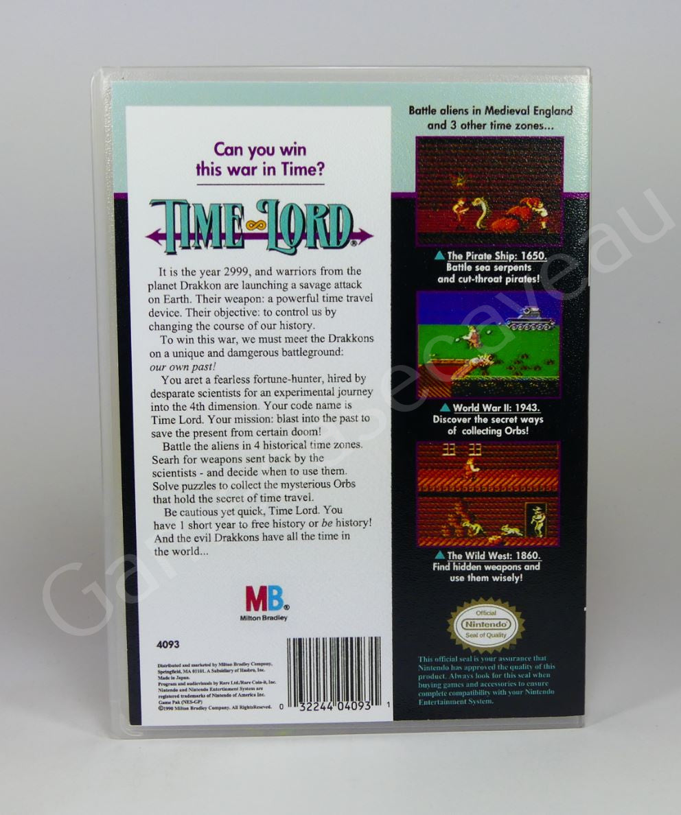 Time Lord - NES Replacement Case