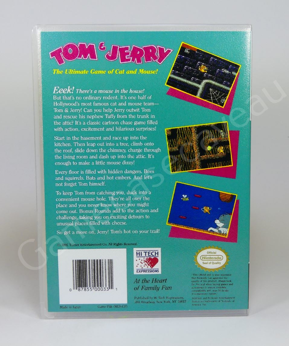 Tom & Jerry - NES Replacement Case