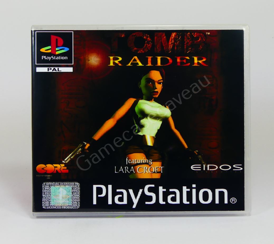 Tomb Raider - PS1 Replacement Case