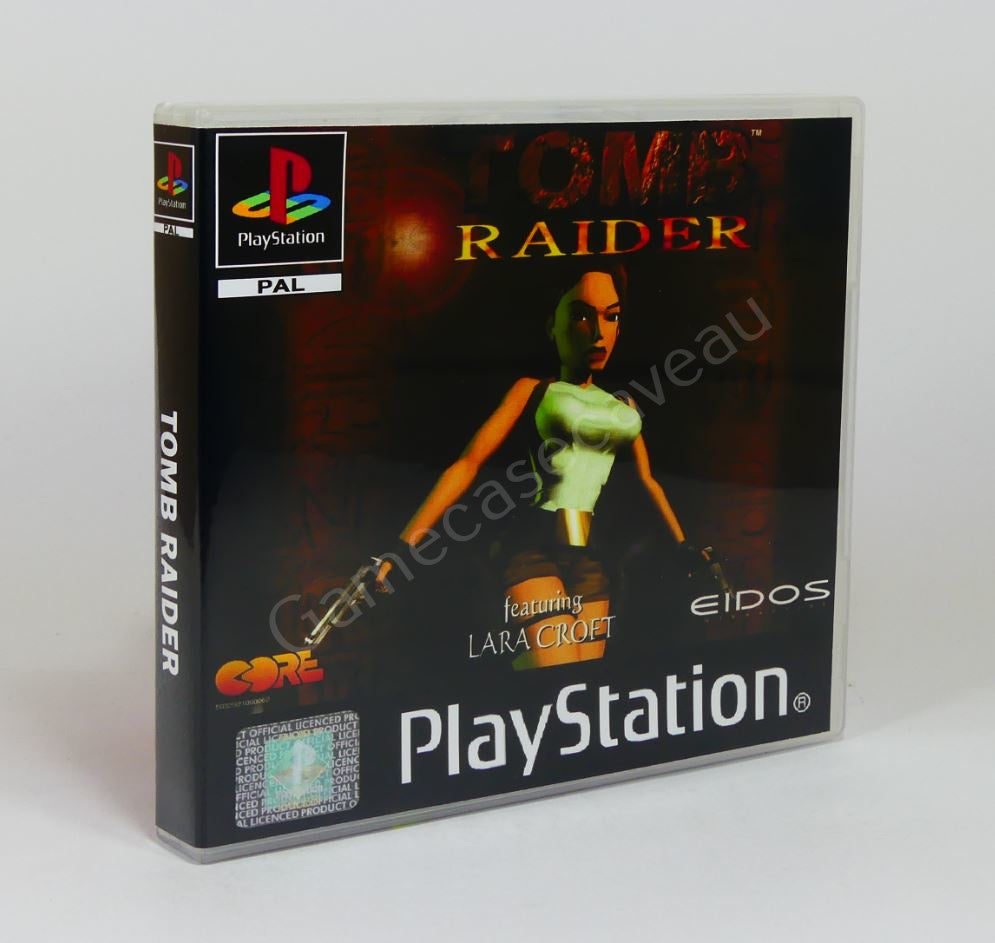 Tomb Raider - PS1 Replacement Case