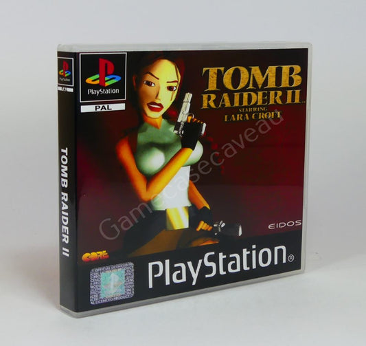 Tomb Raider II - PS1 Replacement Case