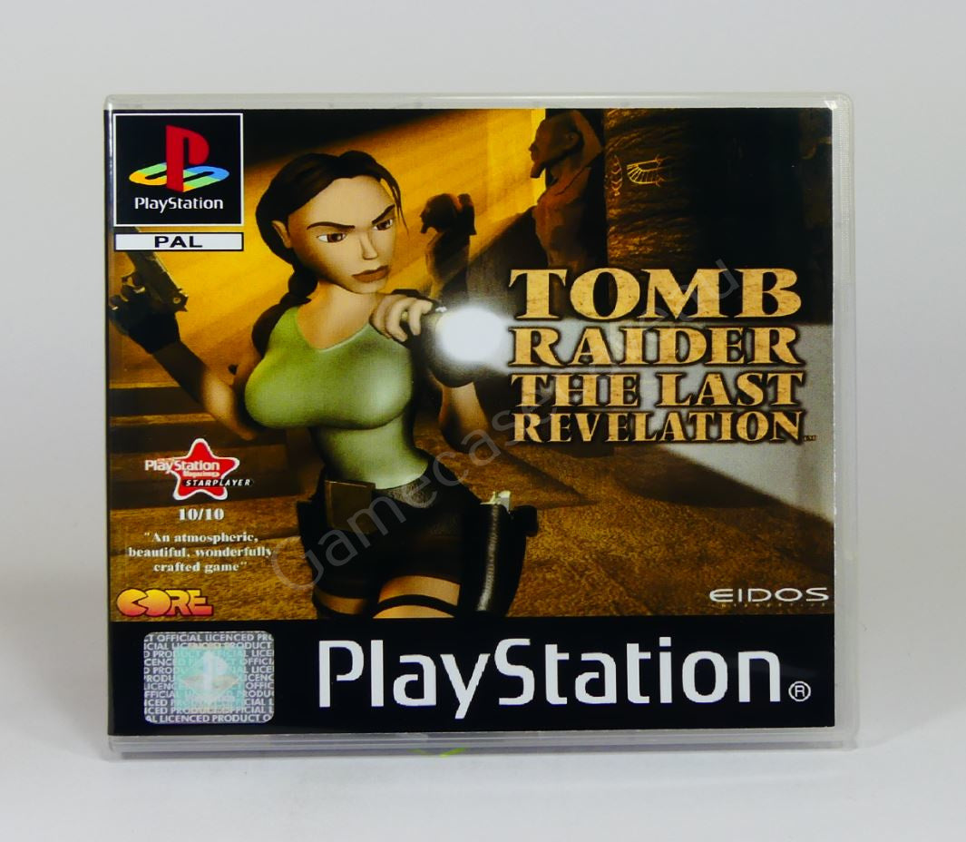 Tomb Raider IV The Last Revelation - PS1 Replacement Case