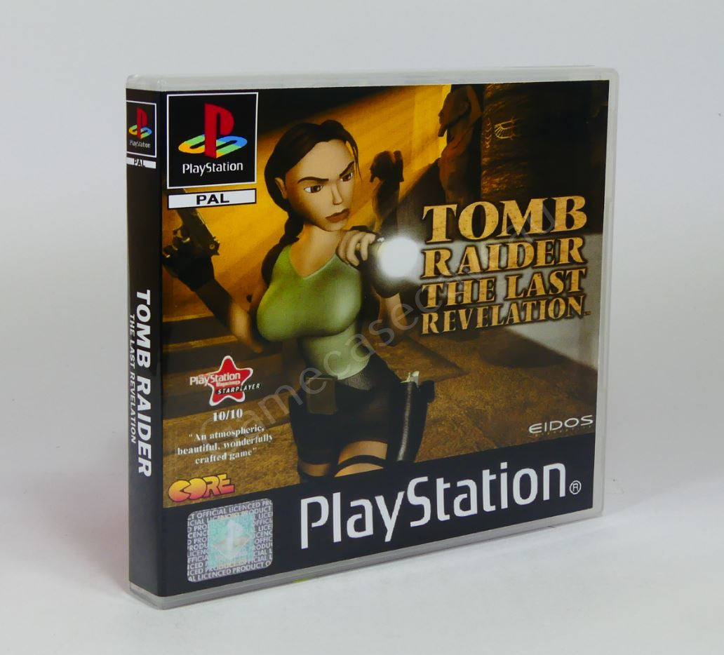 Tomb Raider IV The Last Revelation - PS1 Replacement Case