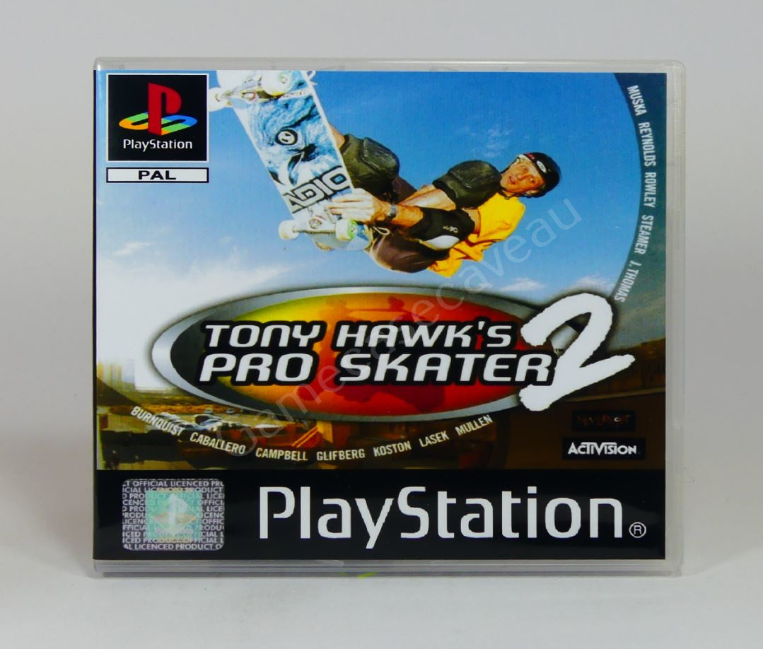 Tony Hawk's Pro Skater 2 - PS1 Replacement Case