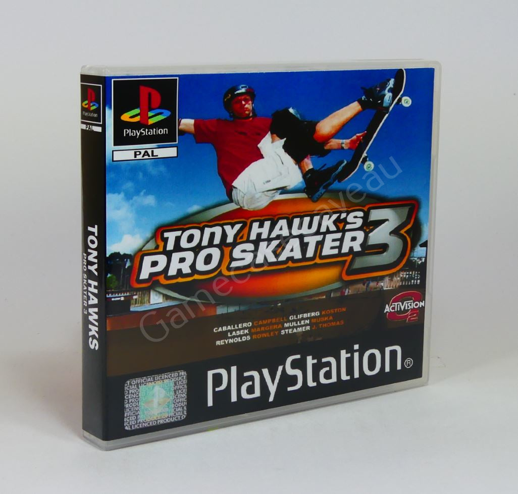 Tony Hawk's Pro Skater 3 - PS1 Replacement Case