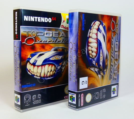 Top Gear Overdrive - N64 Replacement Case
