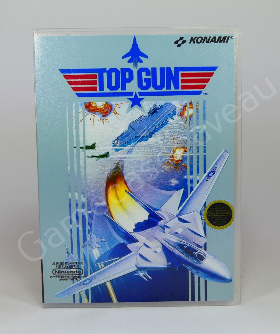 Top Gun - NES Replacement Case