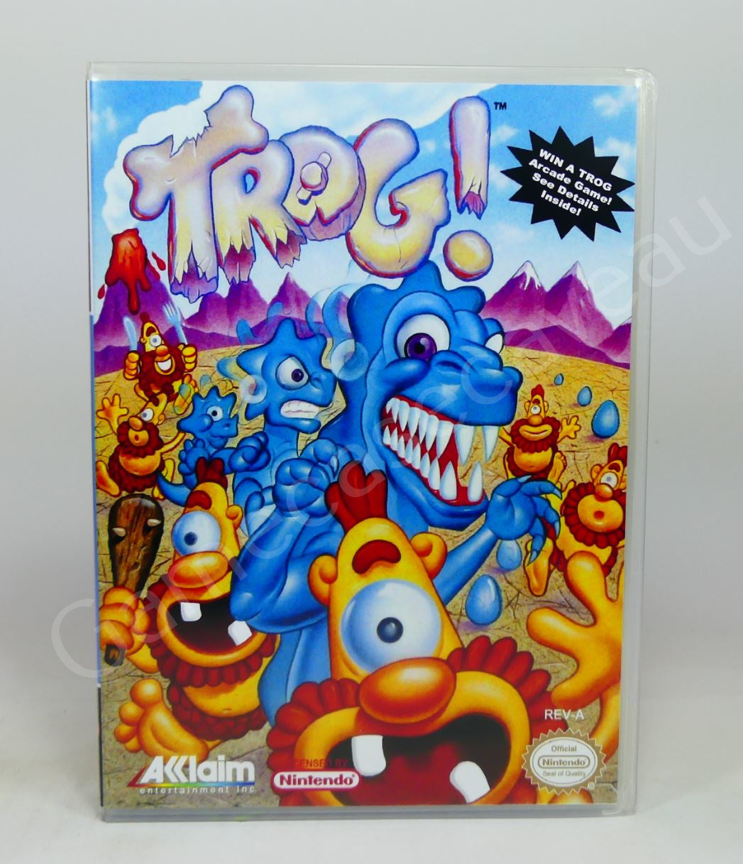 Trog - NES Replacement Case