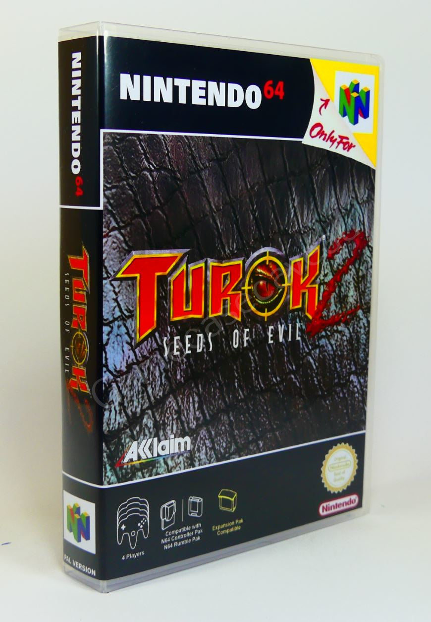 Turok 2 - N64 Replacement Case