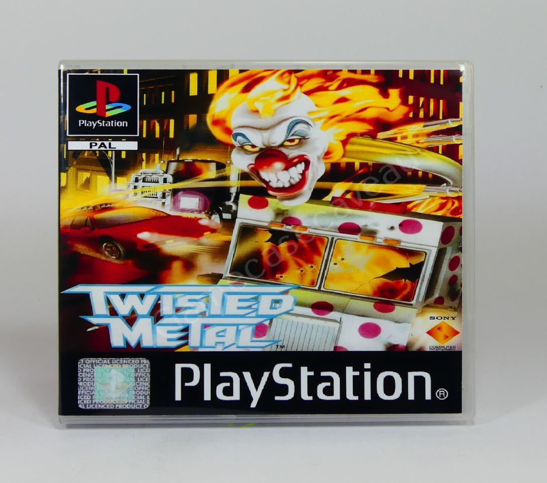 Twisted Metal - PS1 Replacement Case