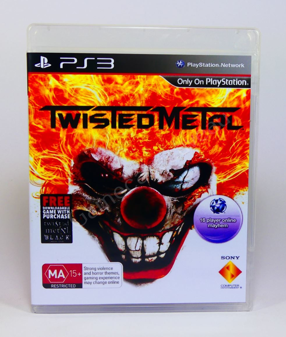 Twisted Metal - PS3 Replacement Case