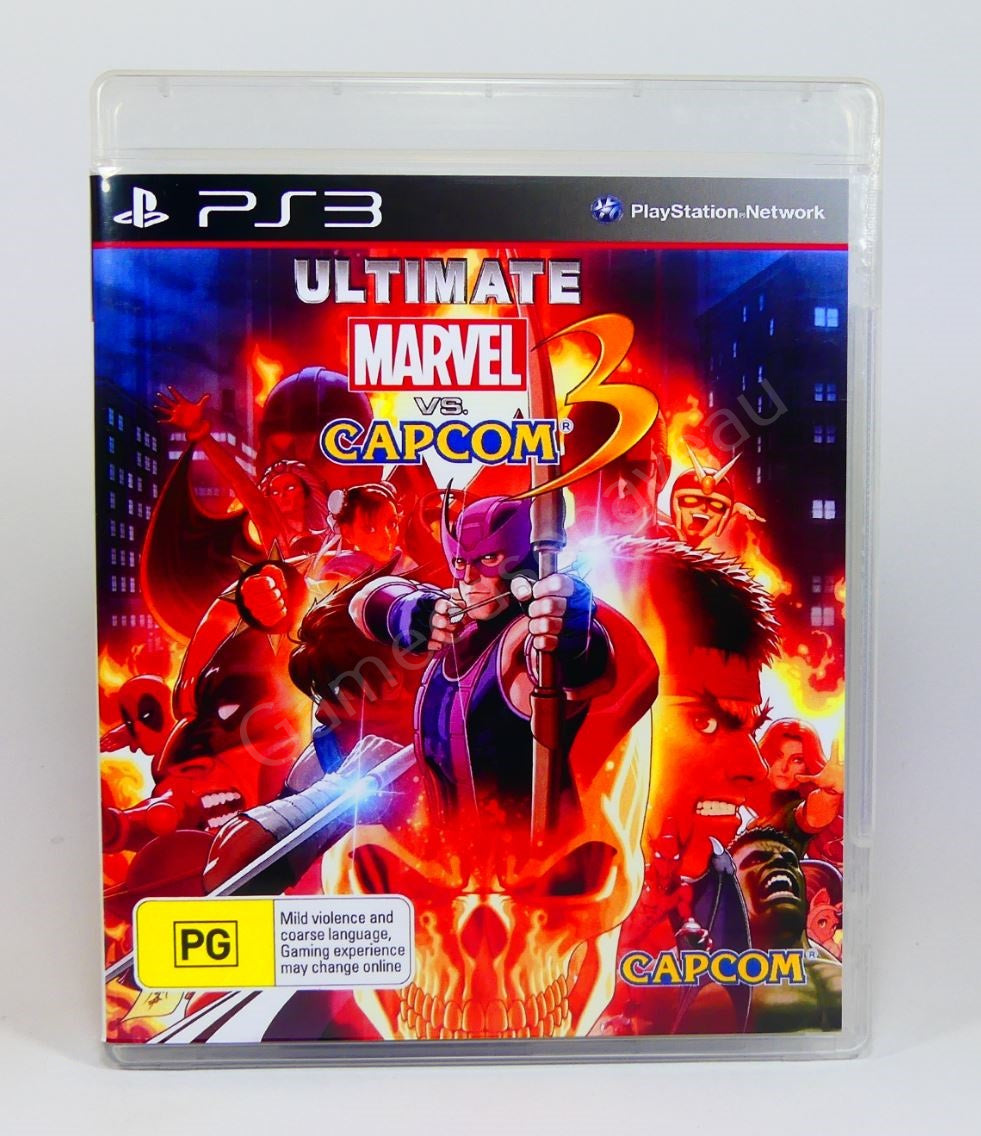 Ultimate Marvel vs Capcom 3 - PS3 Replacement Case