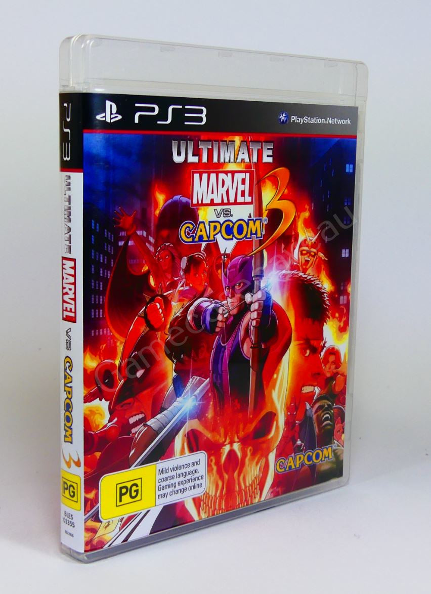 Ultimate Marvel vs Capcom 3 - PS3 Replacement Case