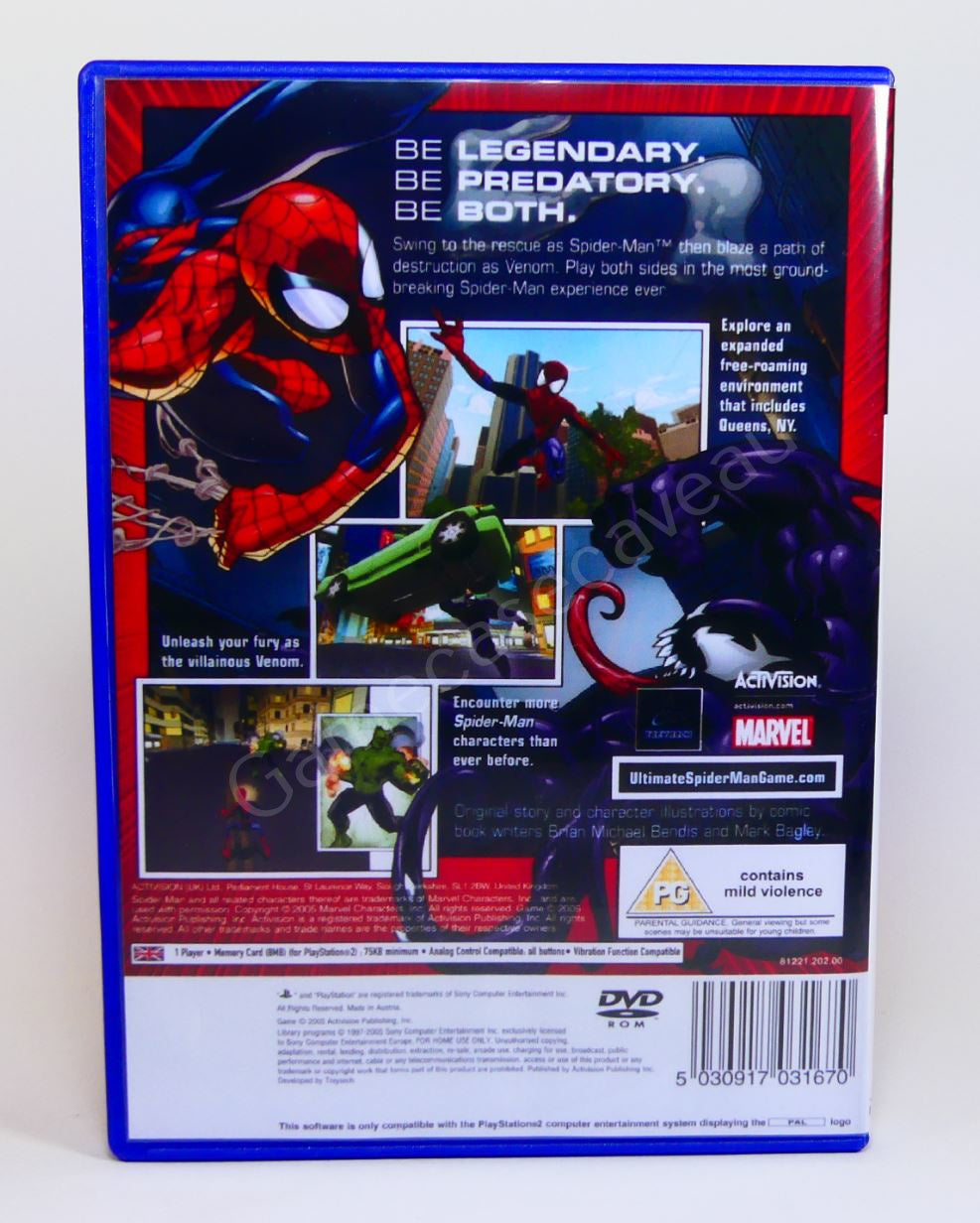 Ultimate Spider-Man - PS2 Replacement Case