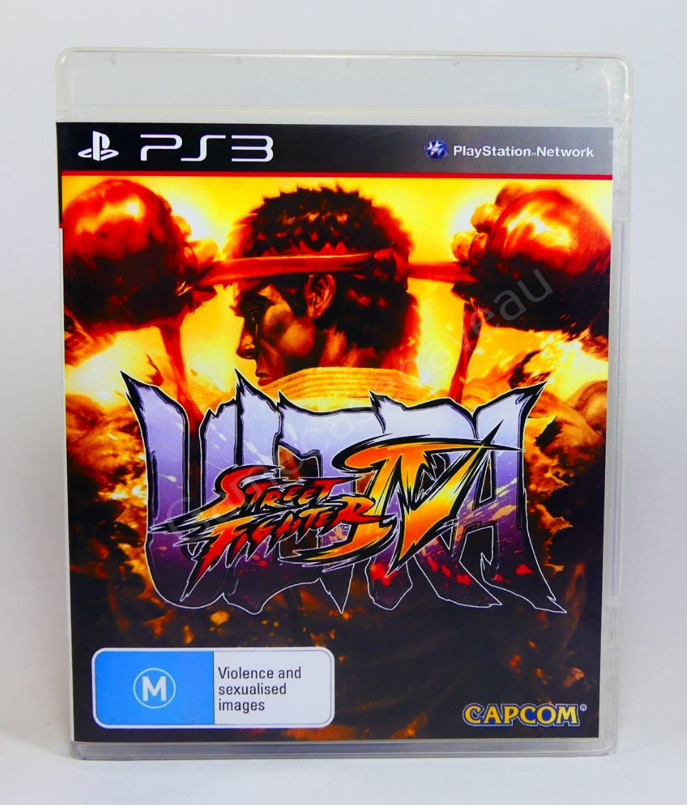 Ultra Street Fighter IV - PS3 Replacement Case