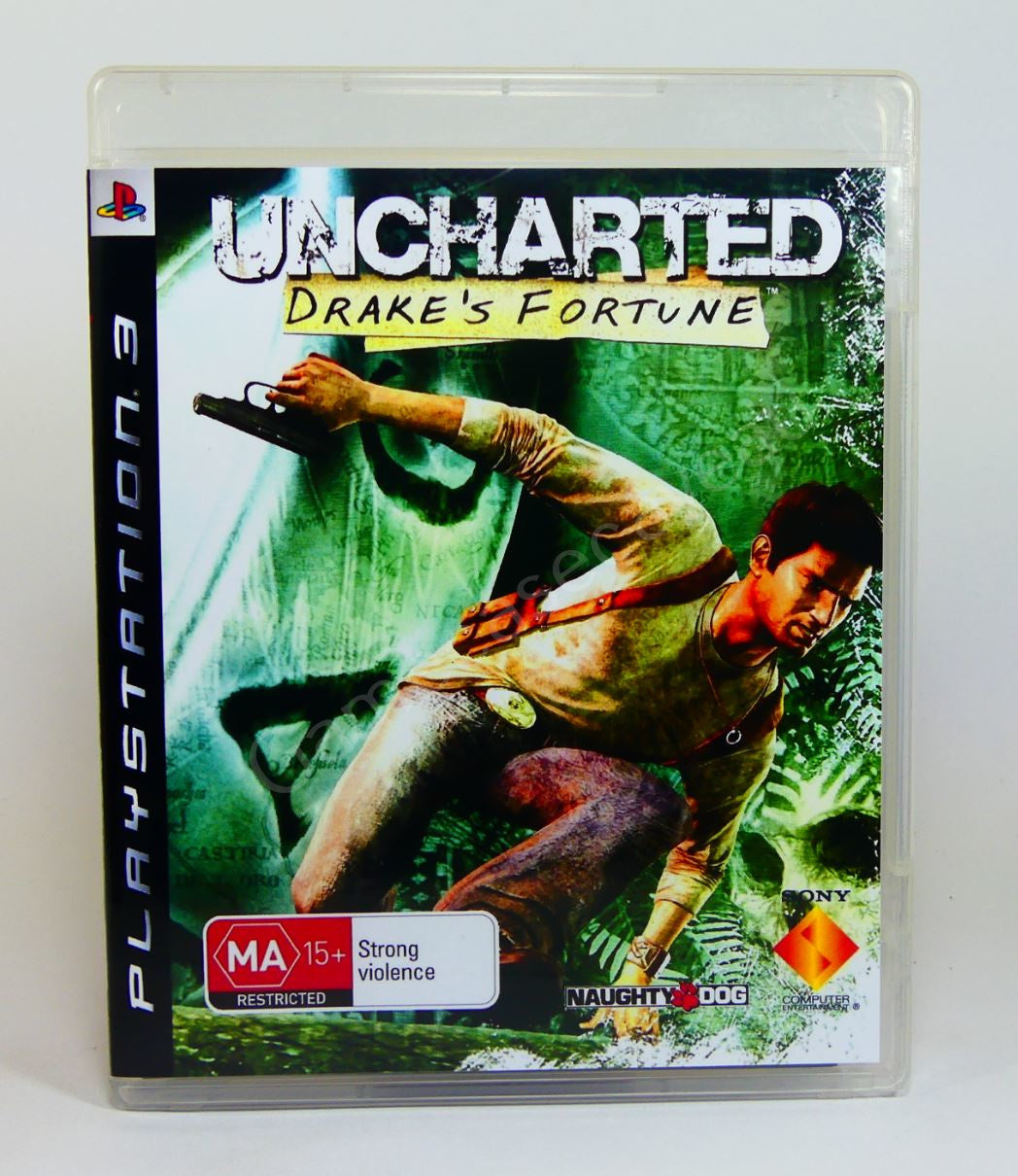 Uncharted - PS3 Replacement Case