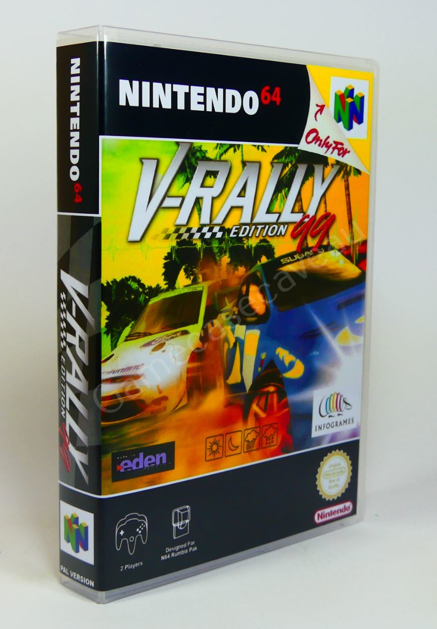 V-Rally 99 - N64 Replacement Case