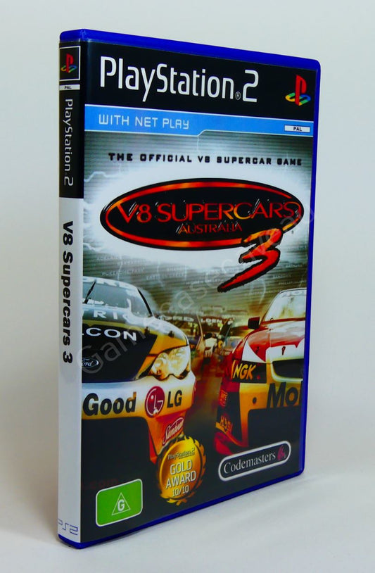V8 Supercars 3 - PS2 Replacement Case