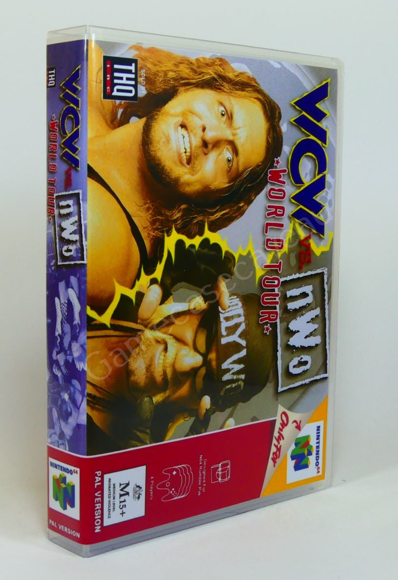 WCW vs nWo World Tour - N64 Replacement Case