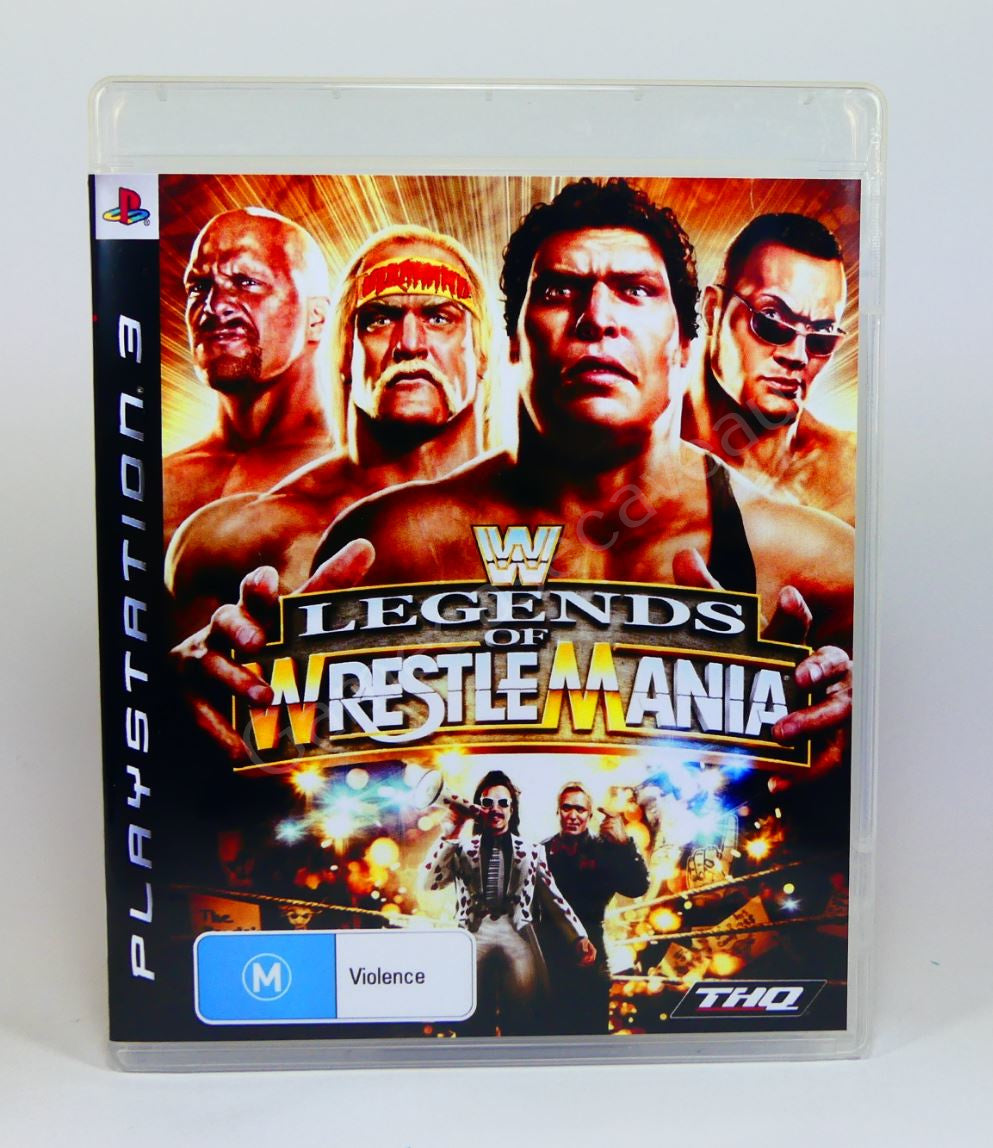 WWE Legends of Wrestlemania - PS3 Replacement Case