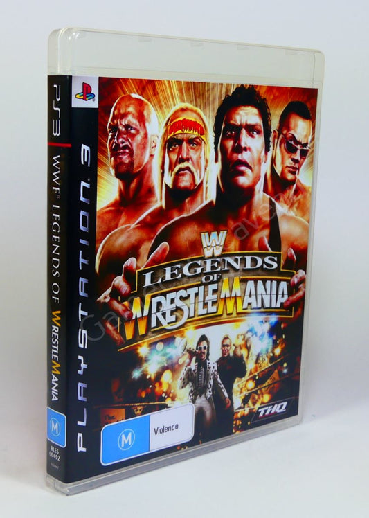 WWE Legends of Wrestlemania - PS3 Replacement Case