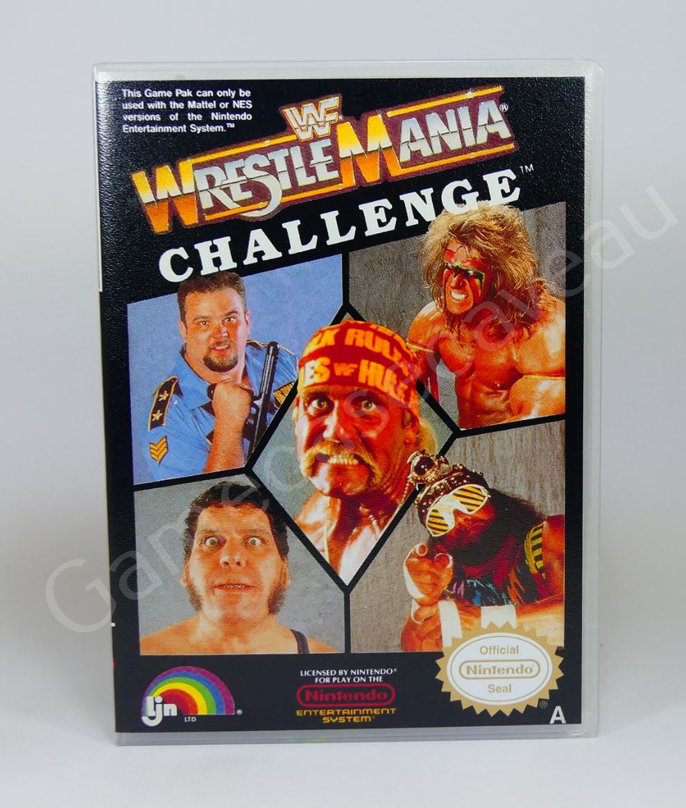 WWF Wrestlemania Challenge - NES Replacement Case