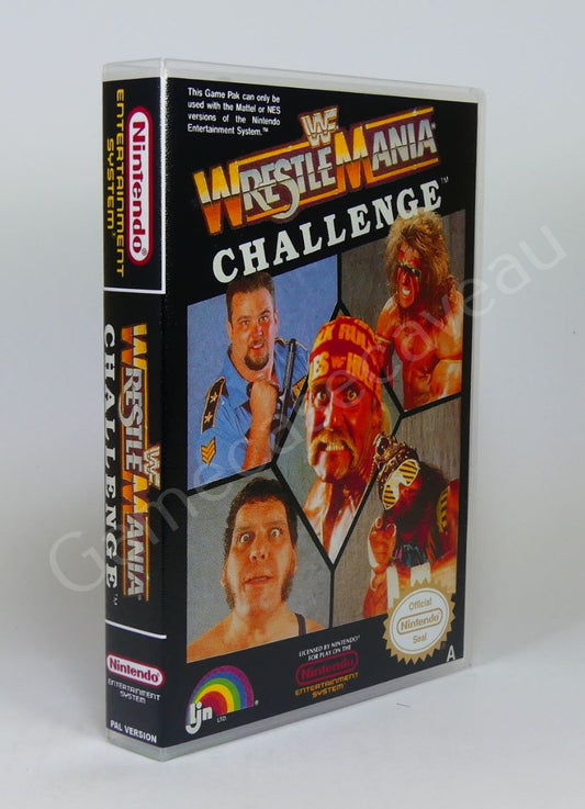 WWF Wrestlemania Challenge - NES Replacement Case