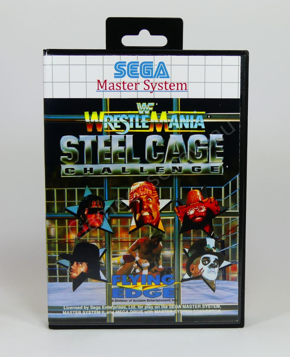 WWF Wrestlemania Steel Cage Challenge - SMS Replacement Case