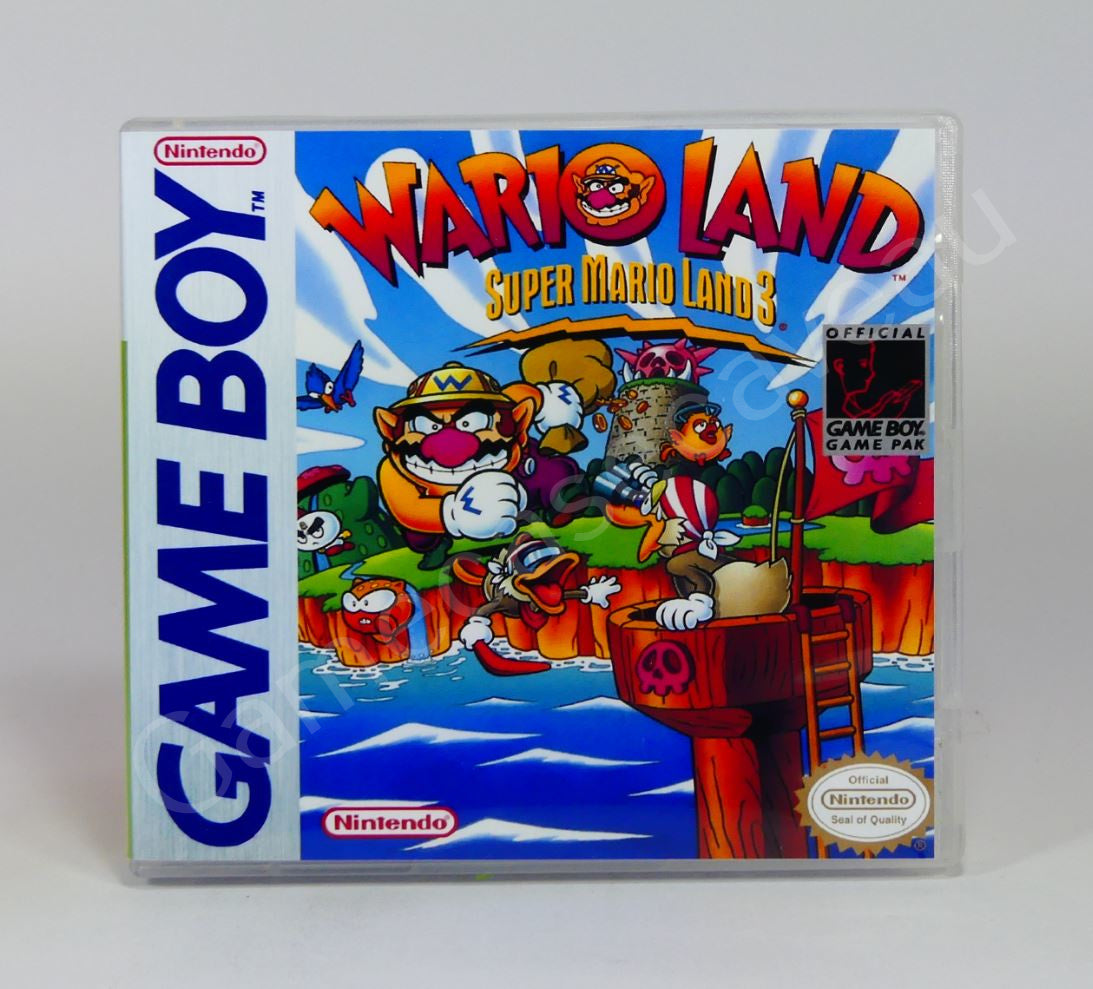 Wario Land Super Mario Land 3 - GB Replacement Case