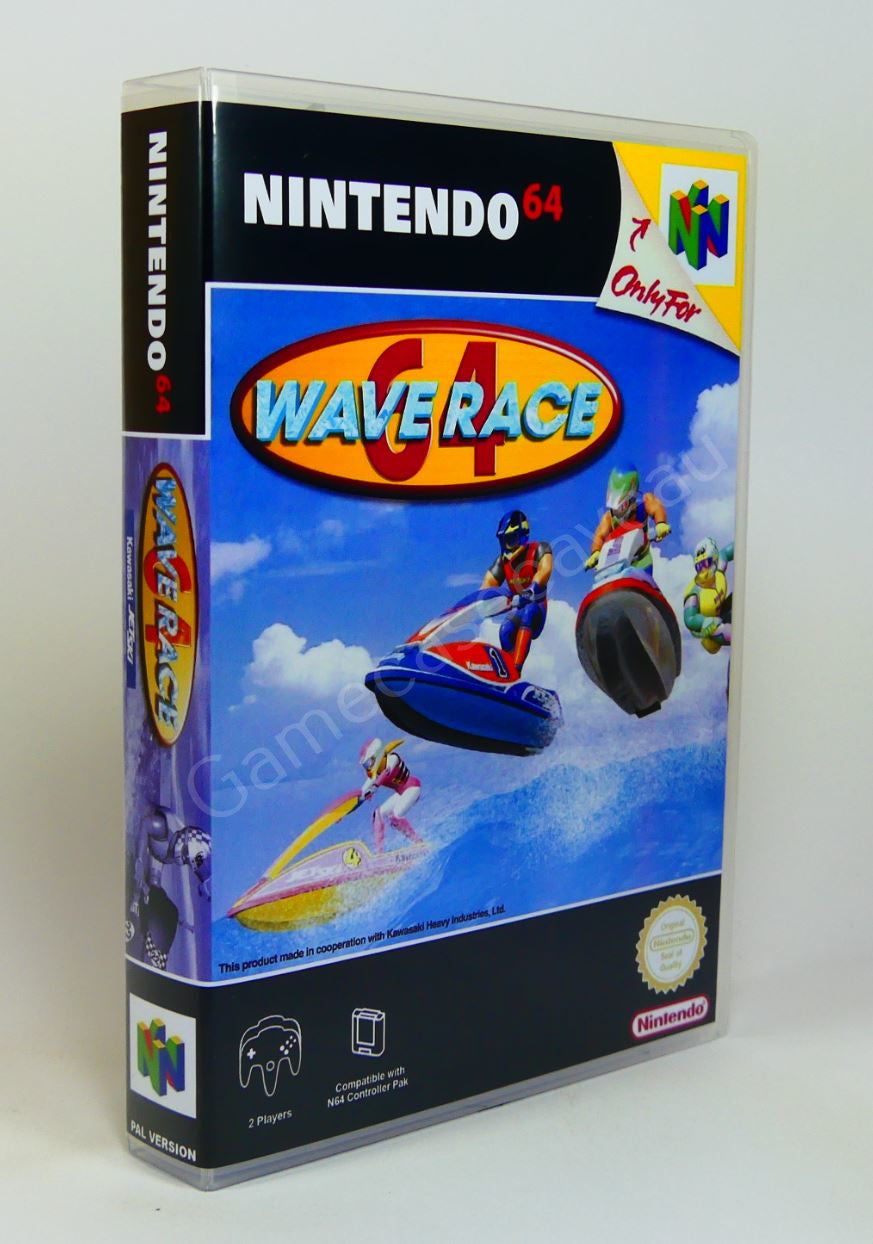 Wave Race 64 - N64 Replacement Case
