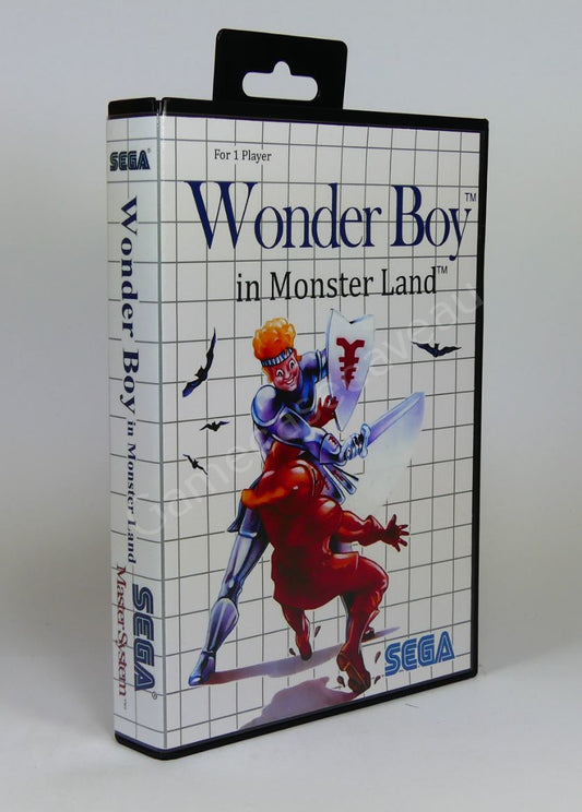Wonder Boy in Monster Land - SMS Replacement Case
