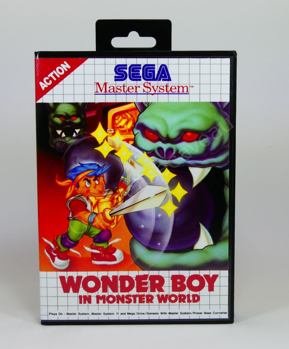 Wonder Boy in Monster World - SMS Replacement Case