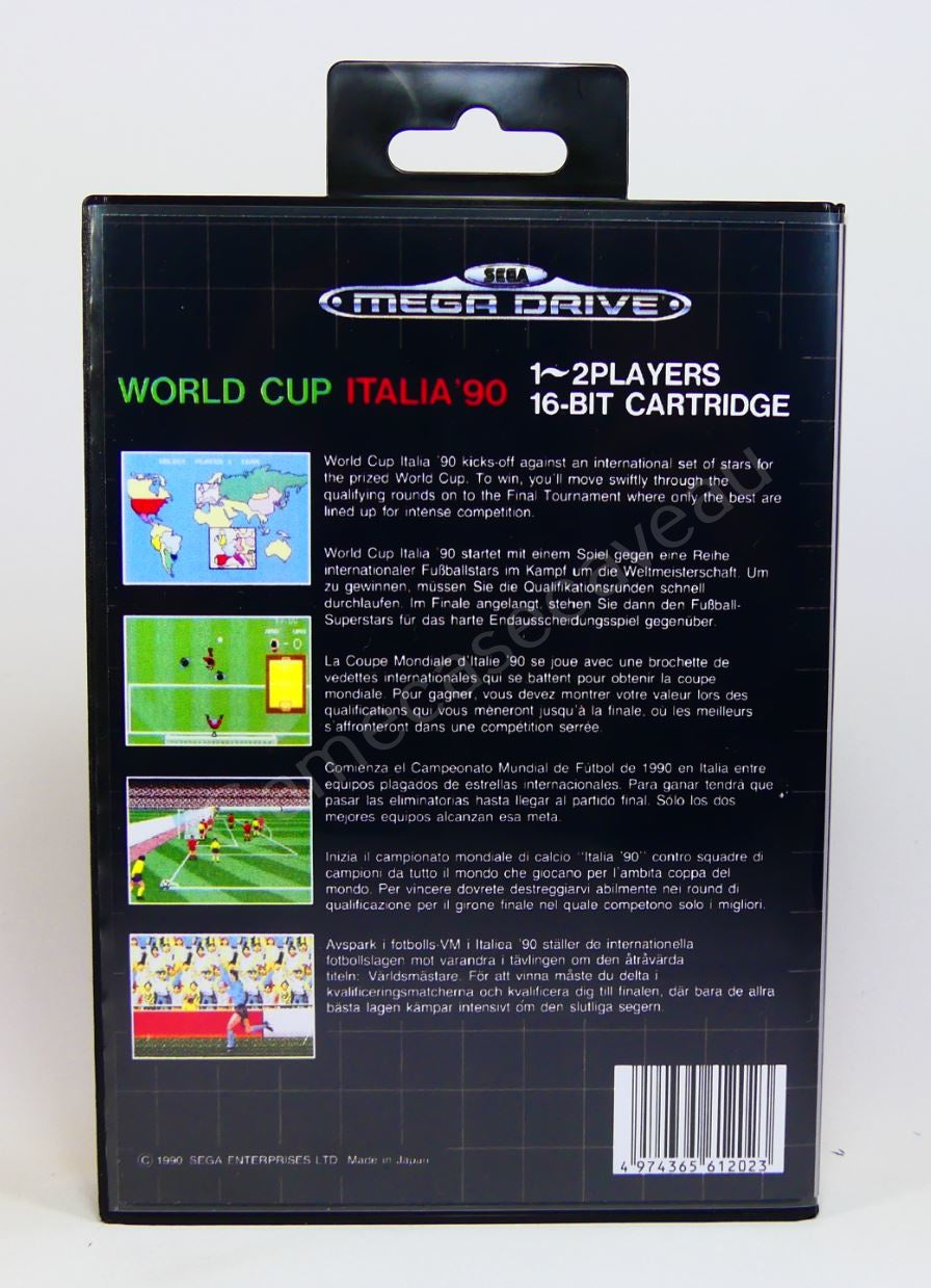 World Cup Italia '90 - SMD Replacement Case