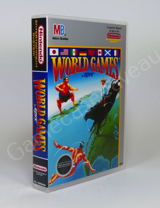 World Games - NES Replacement Case