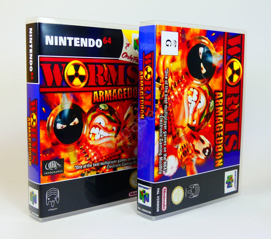 Worms Armageddon - N64 Replacement Case