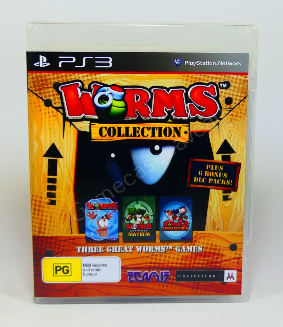 Worms Collection - PS3 Replacement Case