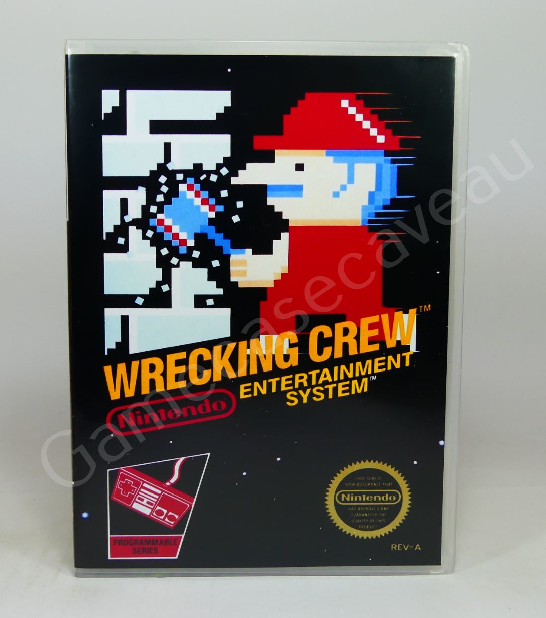 Wrecking Crew - NES Replacement Case