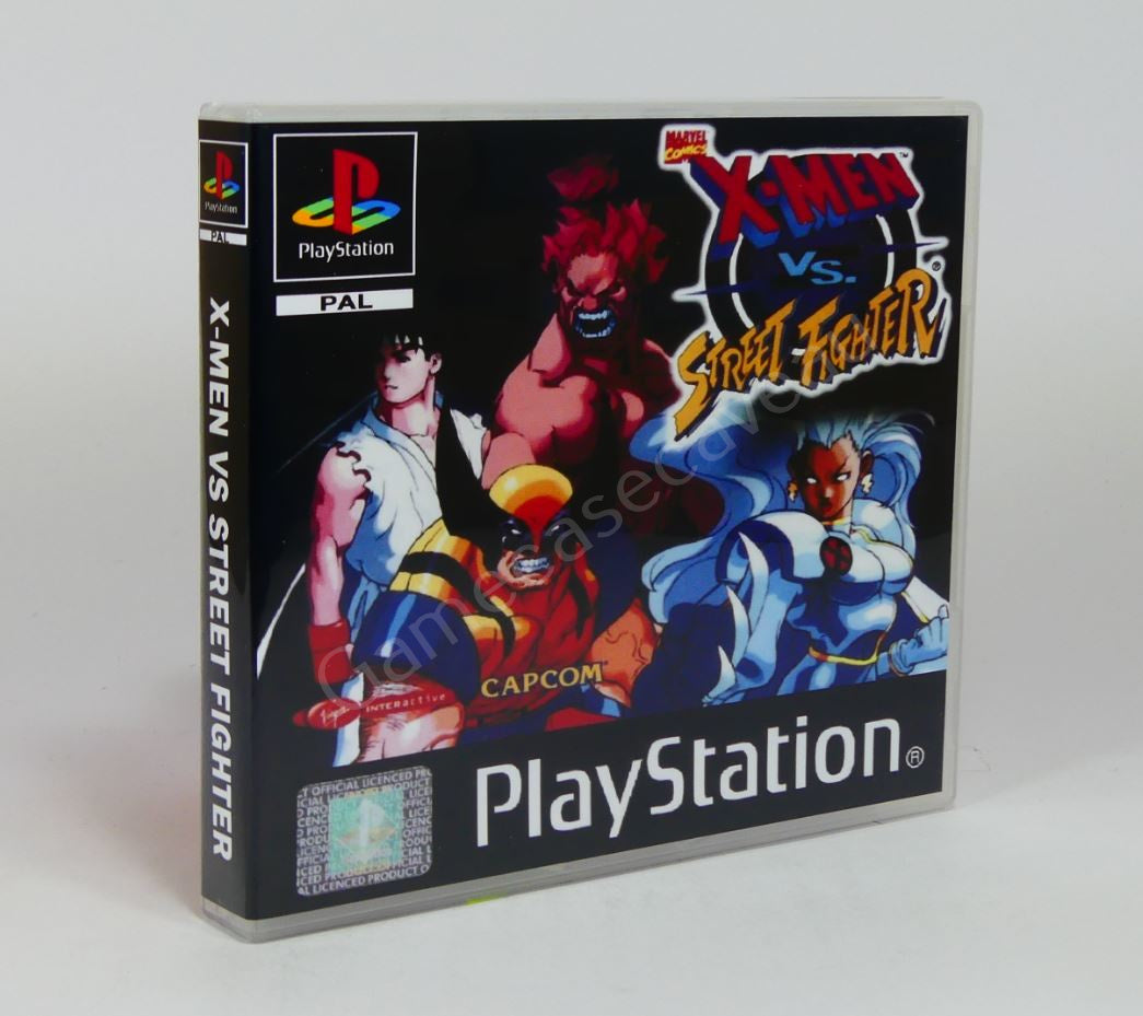 X-Men vs Street Fighter - PS1 Replacement Case