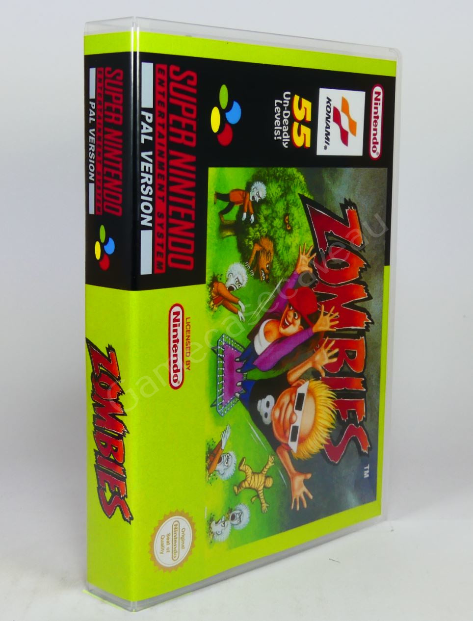 Zombies - SNES Replacement Case – GameCaseCaveAU